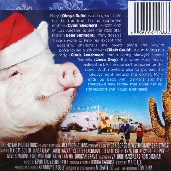 A VERY MARY CHRISTMAS DVD Elliott Gould, Linda Gray, Laine Kazan Cloris Leachman - Picture 3 of 5